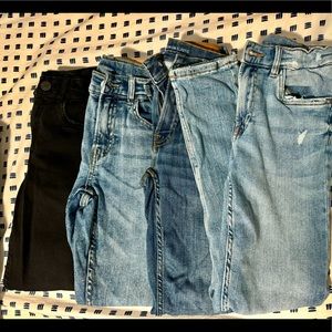 Zara Boys jeans 3 pairs size 10, 1 pair size 11-12, all for for $55.